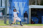 Baseball vs Suffolk  Wheaton College Baseball vs Suffolk University. - (Photo by Keith Nordstrom) : Wheaton, baseball